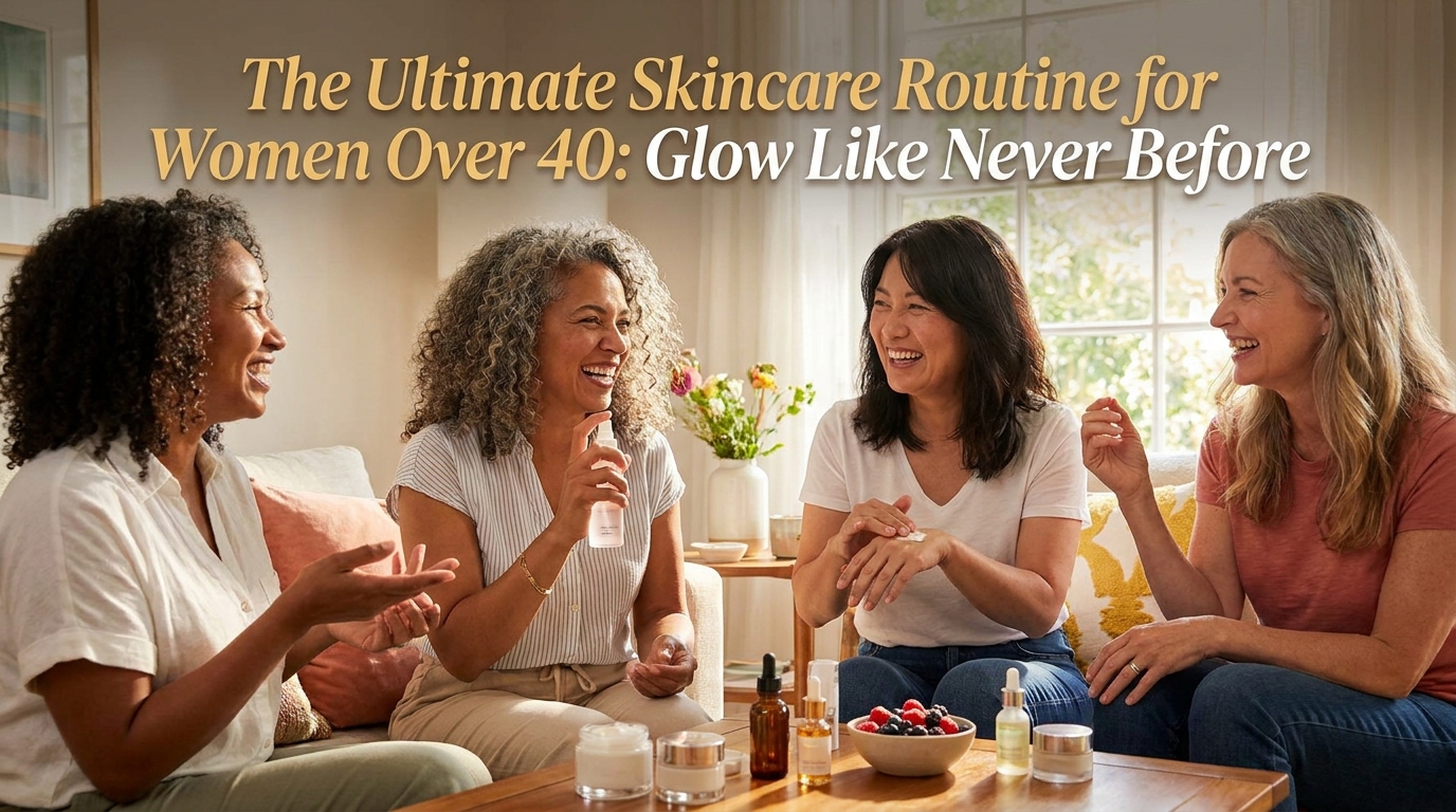 The Ultimate Skincare Routine for Women Over 40: Glow Like Never Before