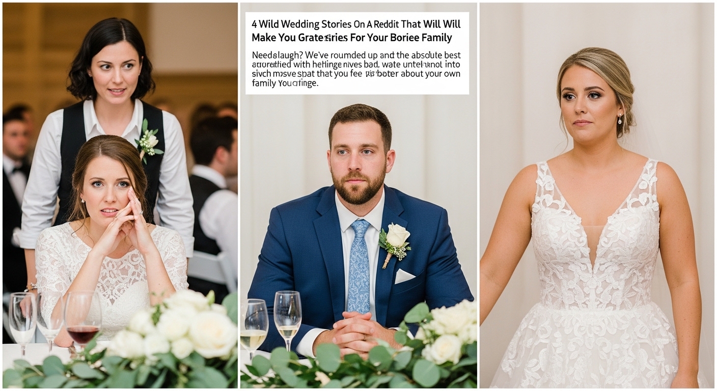 4 Wild Wedding Stories From Reddit That Will Make You Grateful For Your Boring Family