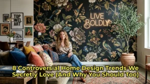 8 Controversial Home Design Trends We Secretly Love (And Why You Should Too)
