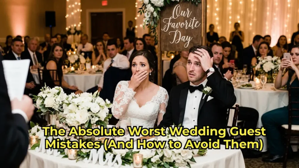 The Absolute Worst Wedding Guest Mistakes (And How to Avoid Them)