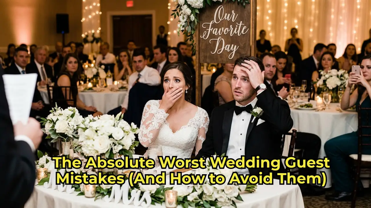 The Absolute Worst Wedding Guest Mistakes (And How to Avoid Them)