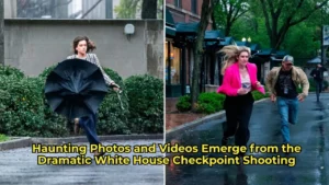 Haunting Photos and Videos Emerge from the Dramatic White House Checkpoint Shooting