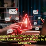 Google Cloud Phishing Scam: How Hackers Use Fake NYT Pages to Bypass Security