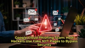 Google Cloud Phishing Scam: How Hackers Use Fake NYT Pages to Bypass Security