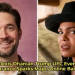 Alexis Ohanian Trump UFC Event Appearance Sparks Major Online Backlash