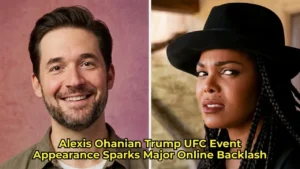 Alexis Ohanian Trump UFC Event Appearance Sparks Major Online Backlash
