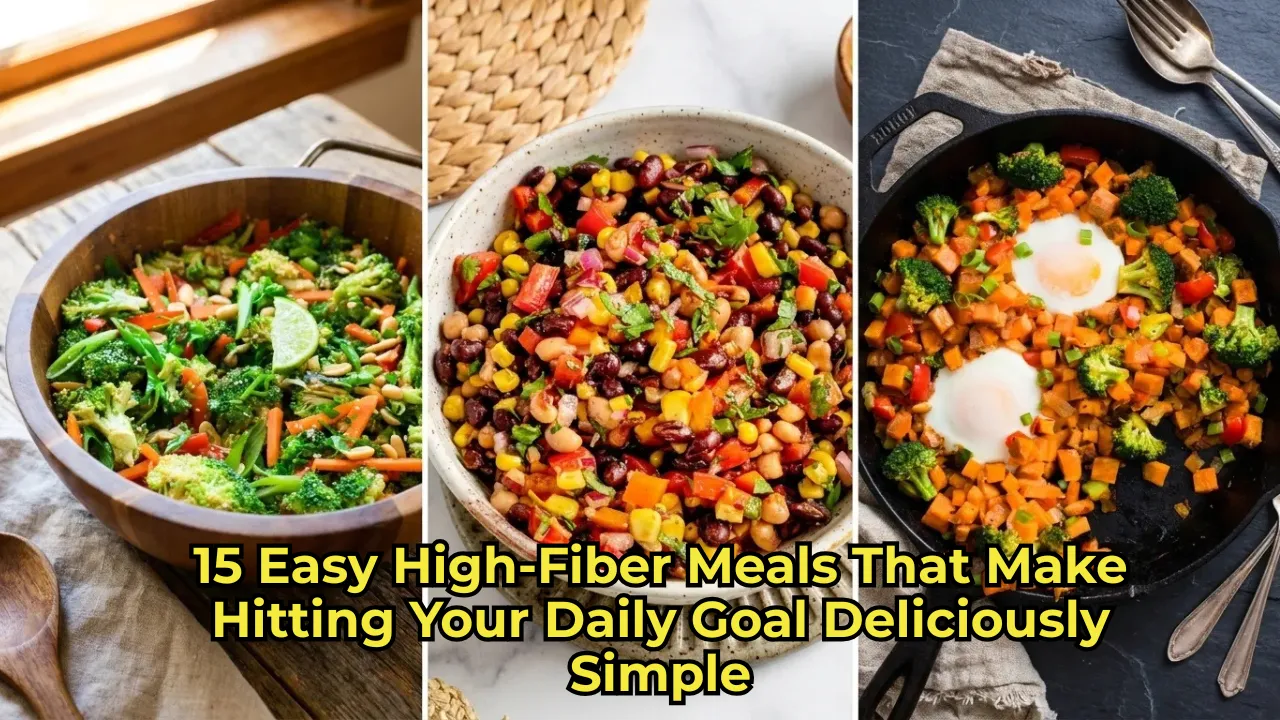15 Easy High-Fiber Meals That Make Hitting Your Daily Goal Deliciously Simple