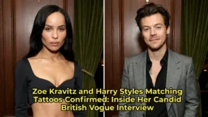 Zoe Kravitz and Harry Styles Matching Tattoos Confirmed: Inside Her Candid British Vogue Interview
