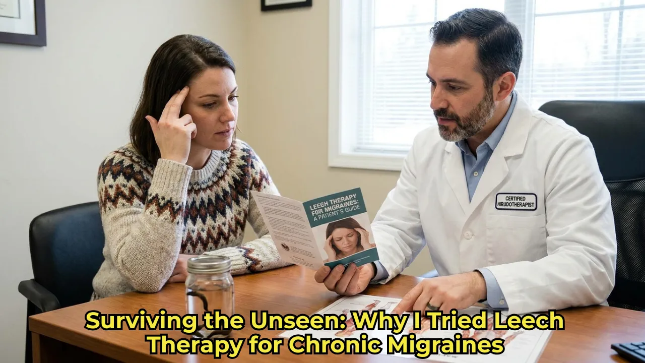 Surviving the Unseen: Why I Tried Leech Therapy for Chronic Migraines