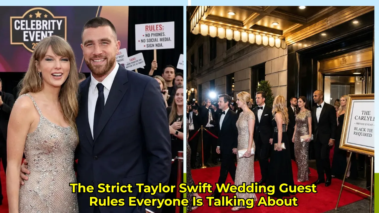 The Strict Taylor Swift Wedding Guest Rules Everyone Is Talking About