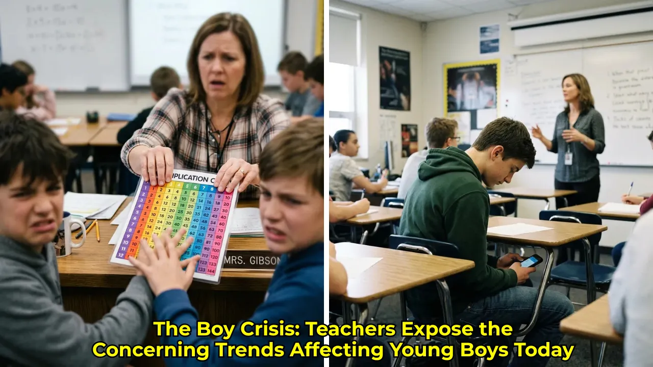 The Boy Crisis: Teachers Expose the Concerning Trends Affecting Young Boys Today