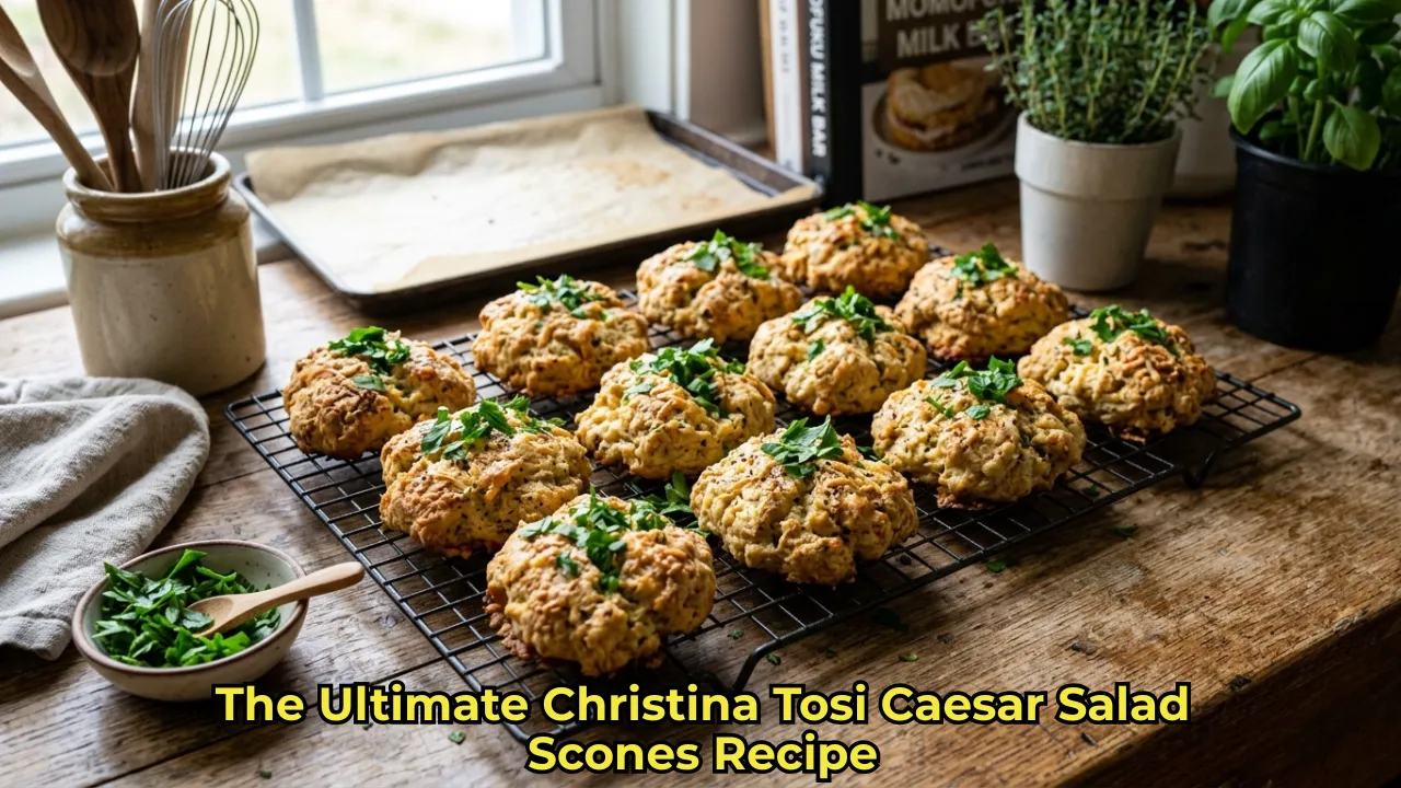 The Ultimate Christina Tosi Caesar Salad Scones Recipe