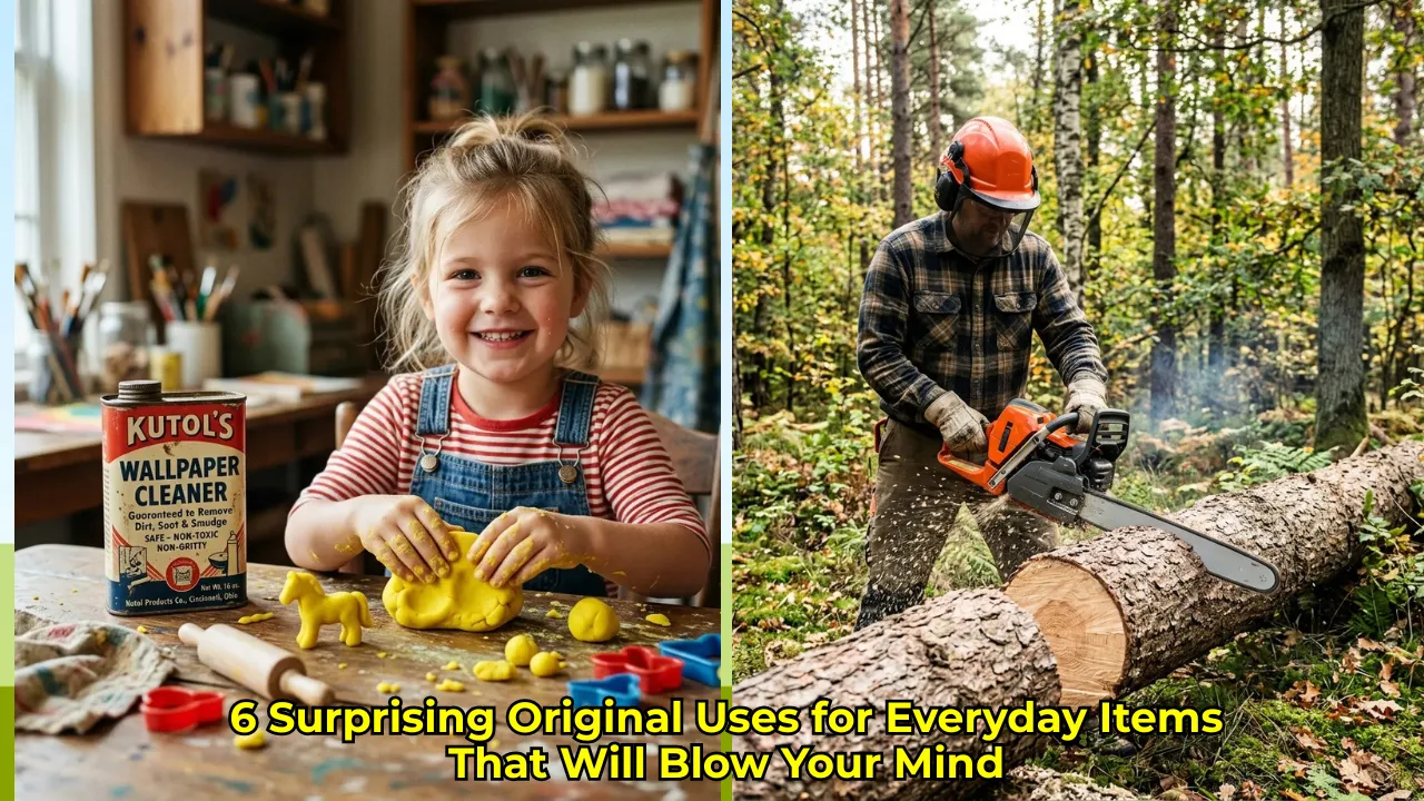 6 Surprising Original Uses for Everyday Items That Will Blow Your Mind
