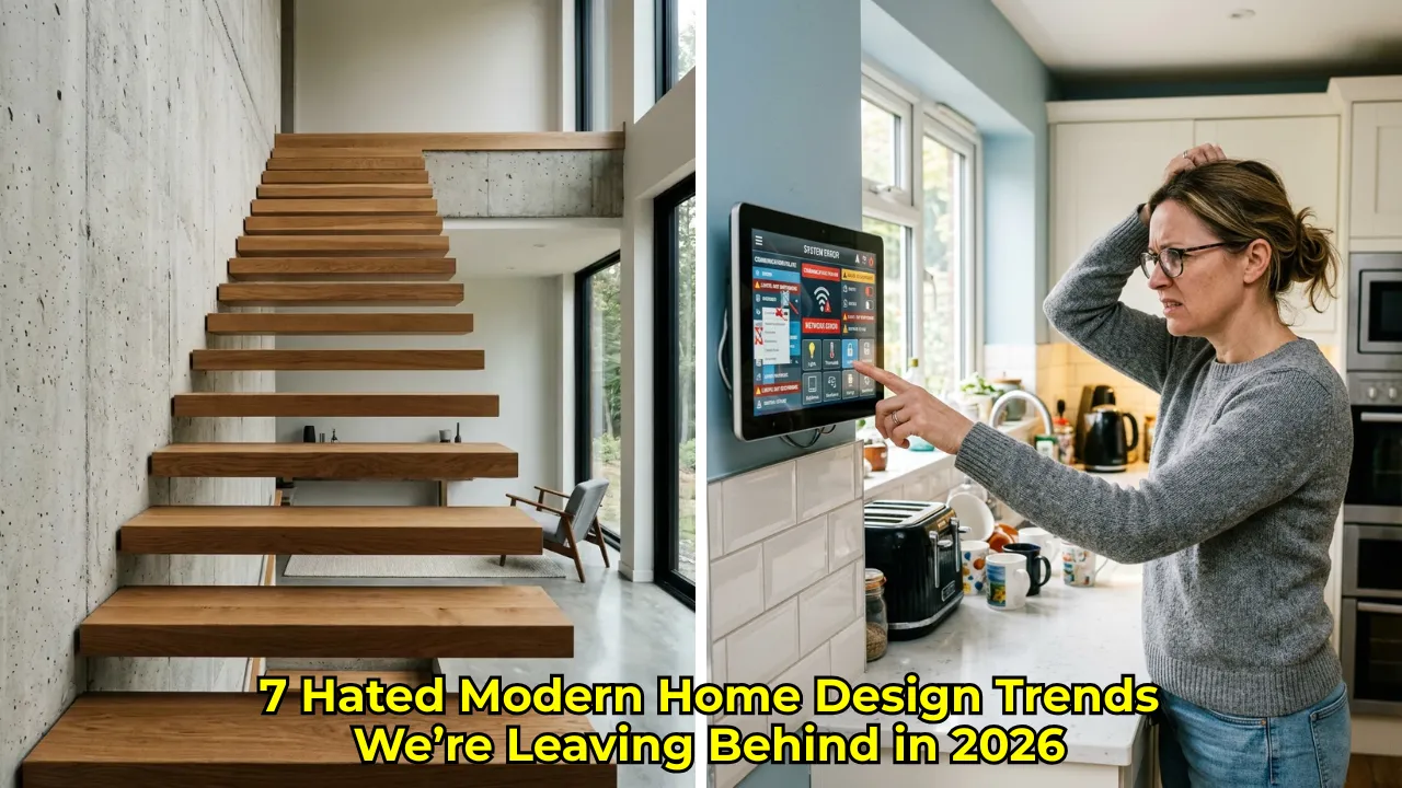 7 Hated Modern Home Design Trends We’re Leaving Behind in 2026