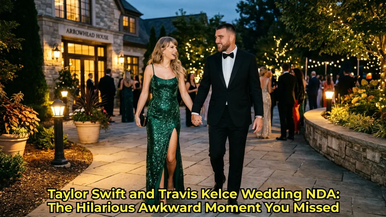 Taylor Swift and Travis Kelce Wedding NDA: The Hilarious Awkward Moment You Missed