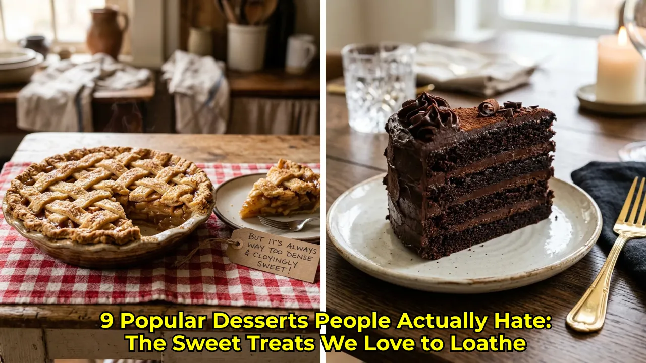 9 Popular Desserts People Actually Hate: The Sweet Treats We Love to Loathe