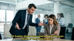 10 Subtle Signs Someone is a Bad Person (Even if They Seem Nice)