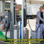 8 Hilarious Photos of Celebrities Pumping Gas and Stressing Over the Bill