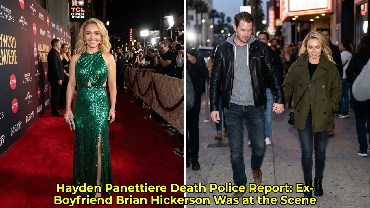Hayden Panettiere Death Police Report: Ex-Boyfriend Brian Hickerson Was at the Scene