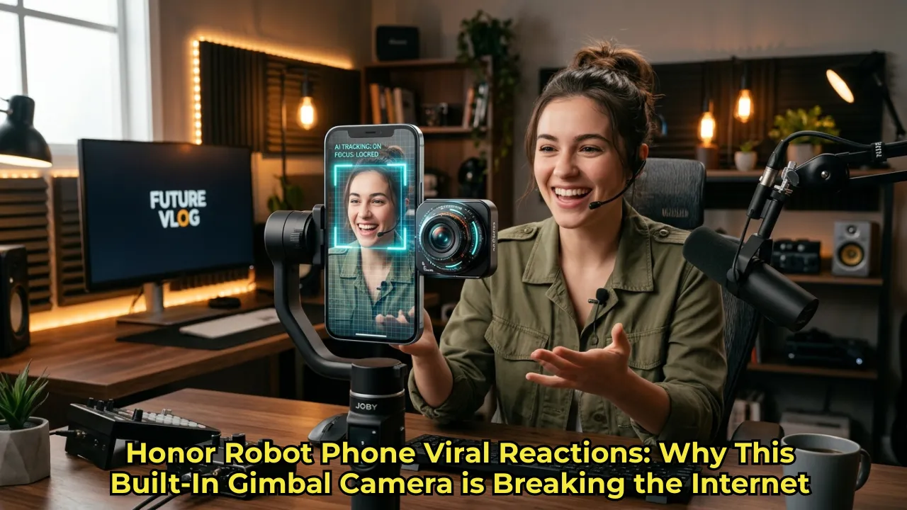 Honor Robot Phone Viral Reactions: Why This Built-In Gimbal Camera is Breaking the Internet