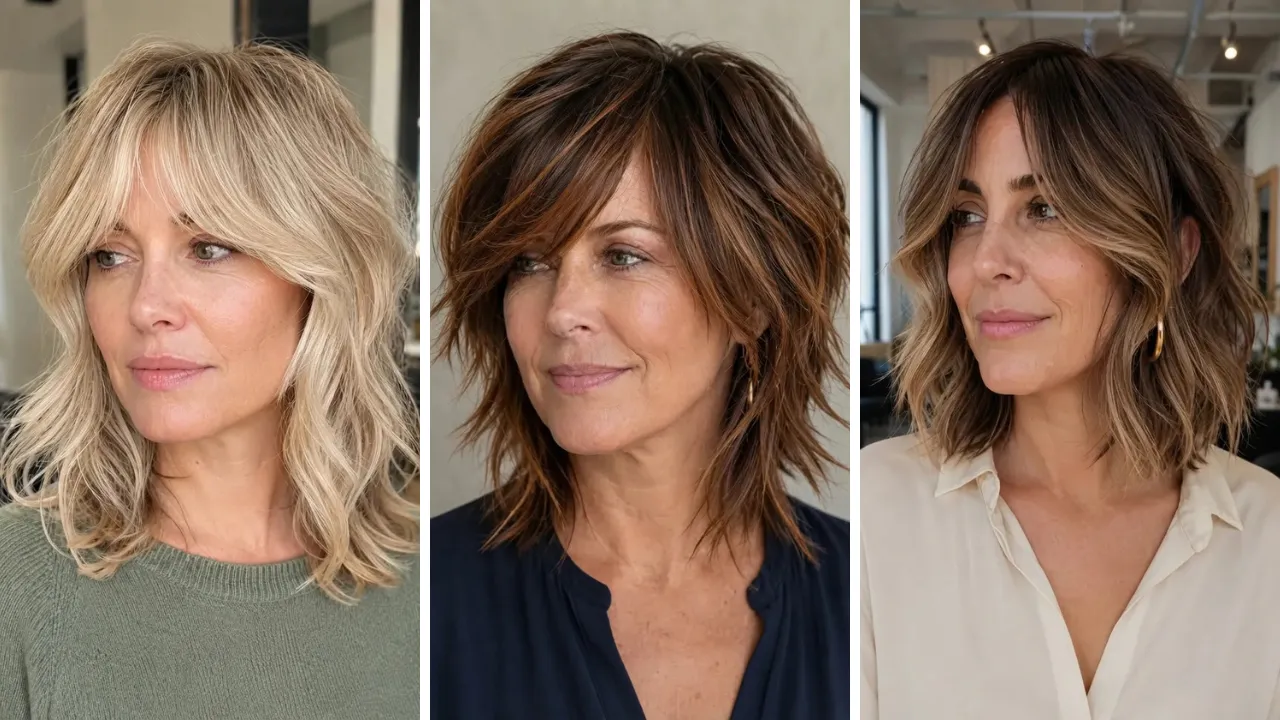 15 Choppy Shag Hairstyles for Medium Hair That Make Layers Look So Good
