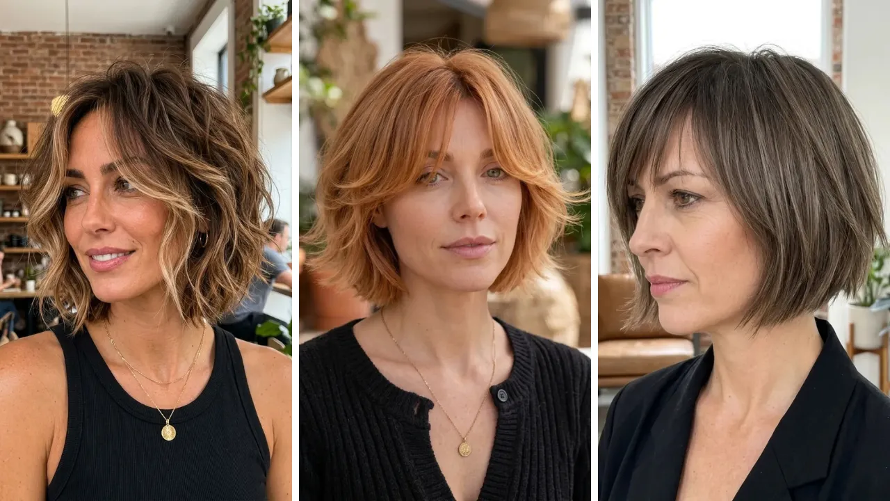 Trendy Choppy Layered Bob Hairstyles for Effortless Volume and Texture