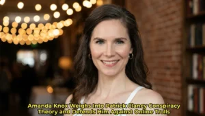 Amanda Knox Weighs Into Patrick Clancy Conspiracy Theory and Defends Him Against Online Trolls