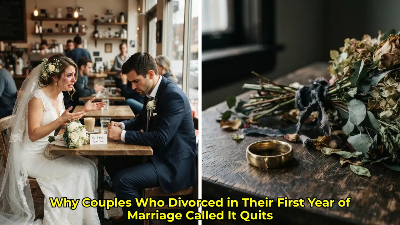 Why Couples Who Divorced in Their First Year of Marriage Called It Quits
