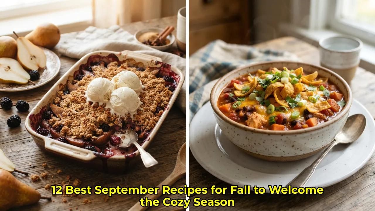 12 Best September Recipes for Fall to Welcome the Cozy Season