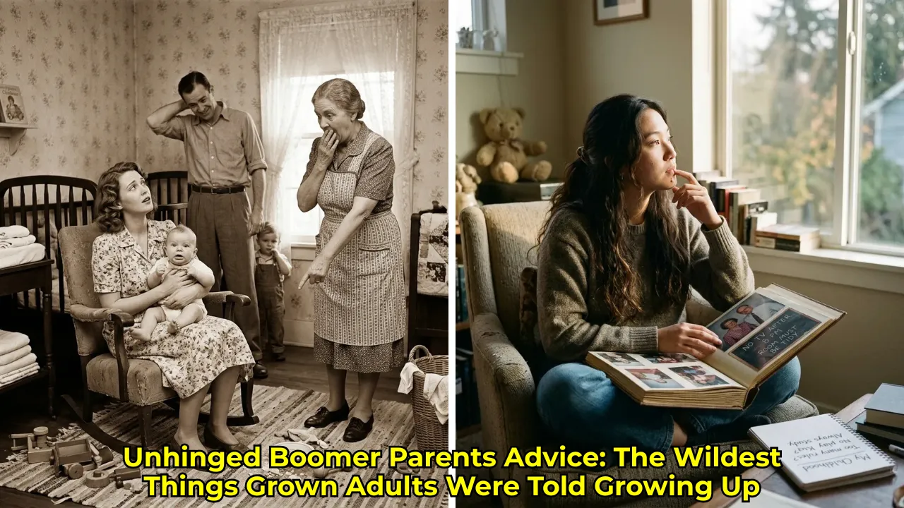 Unhinged Boomer Parents Advice: The Wildest Things Grown Adults Were Told Growing Up