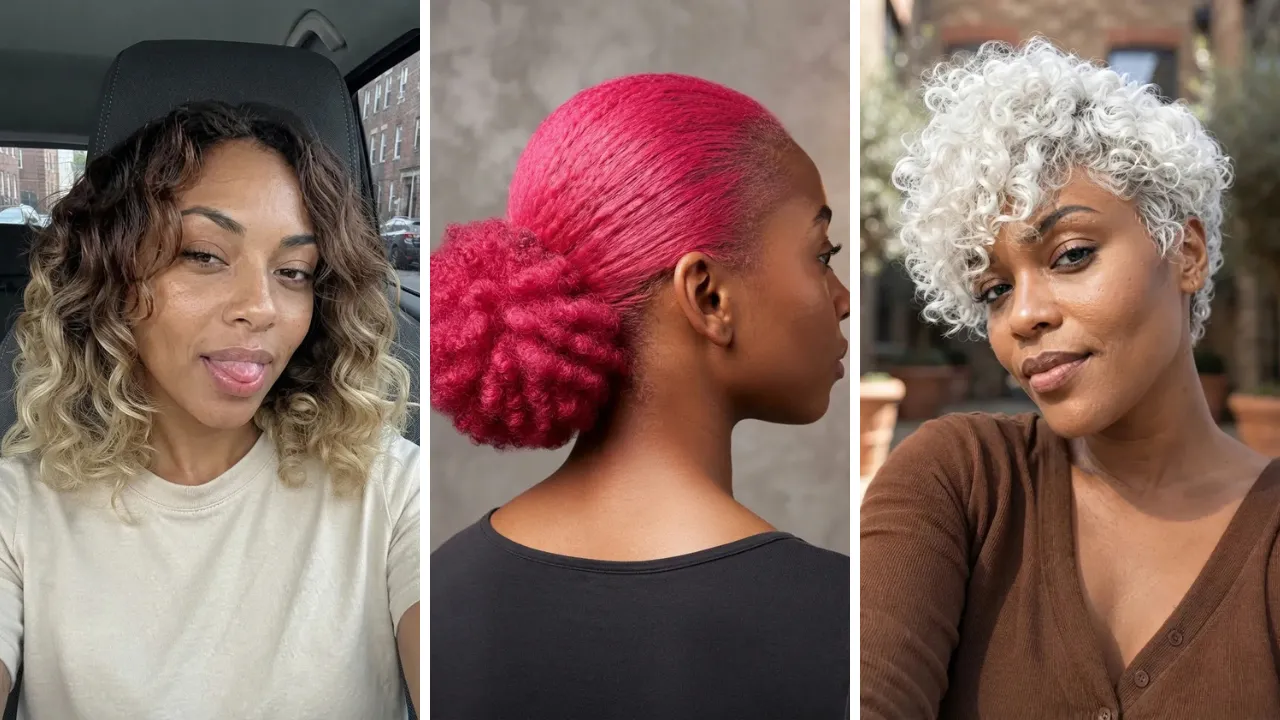 Hair Colors for Darker Skin Tones That Look So Good on Curls, Coils, and Locs