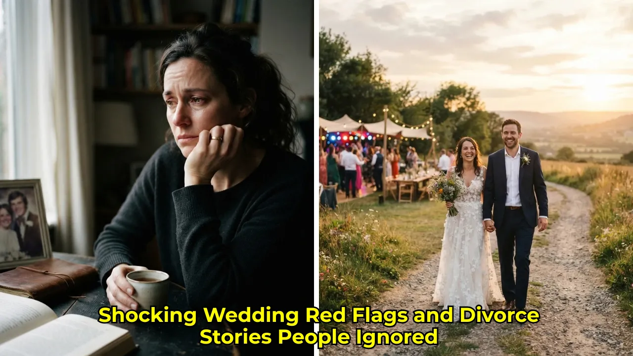 Shocking Wedding Red Flags and Divorce Stories People Ignored
