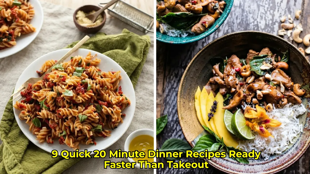 9 Quick 20 Minute Dinner Recipes Ready Faster Than Takeout